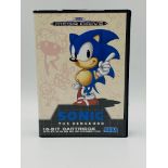 Sega Mega Drive, Sonic The Hedgehog 16-bit cartridge