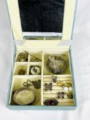 Collection of silver jewellery