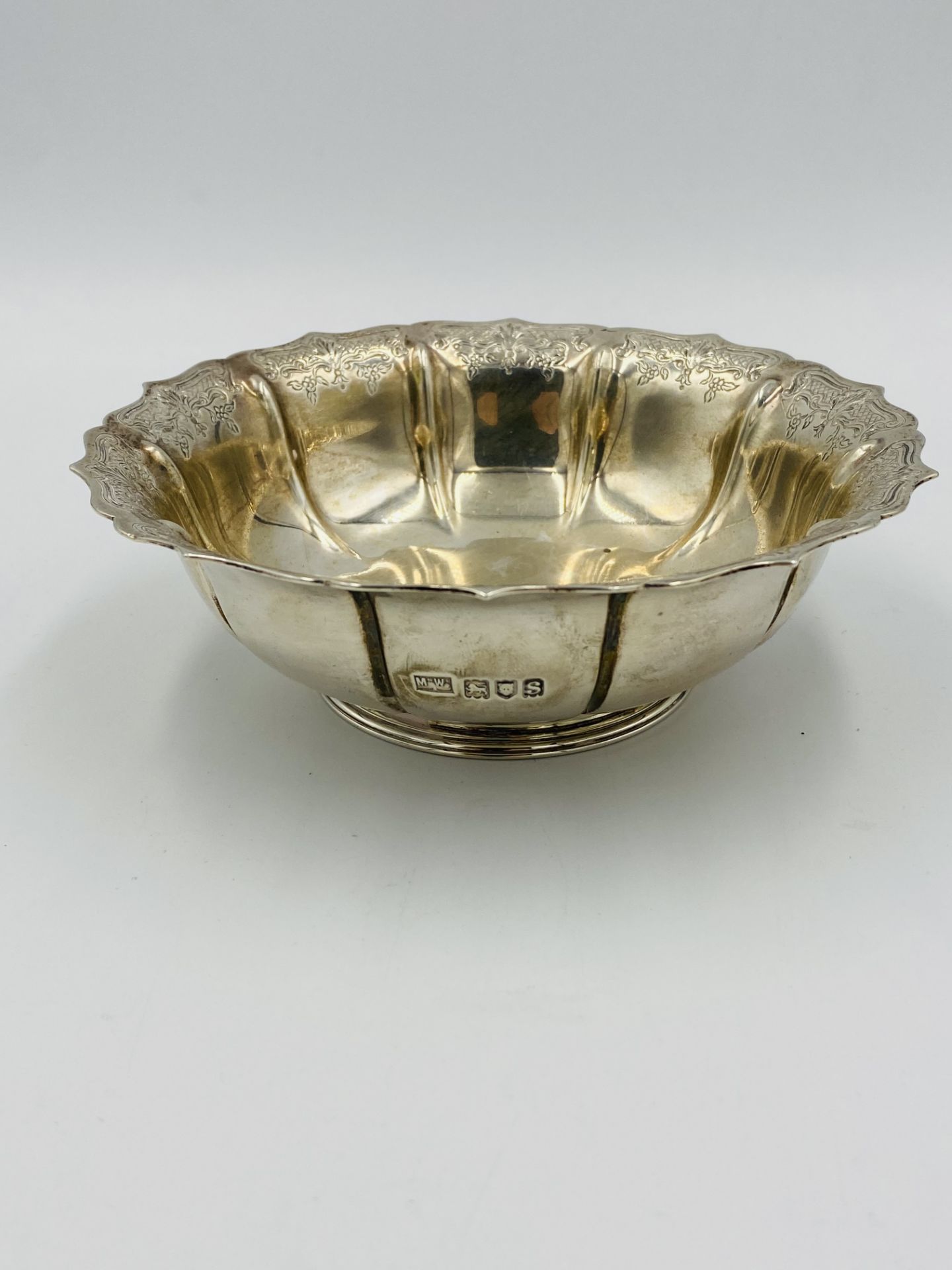 Mappin & Webb silver bowl
