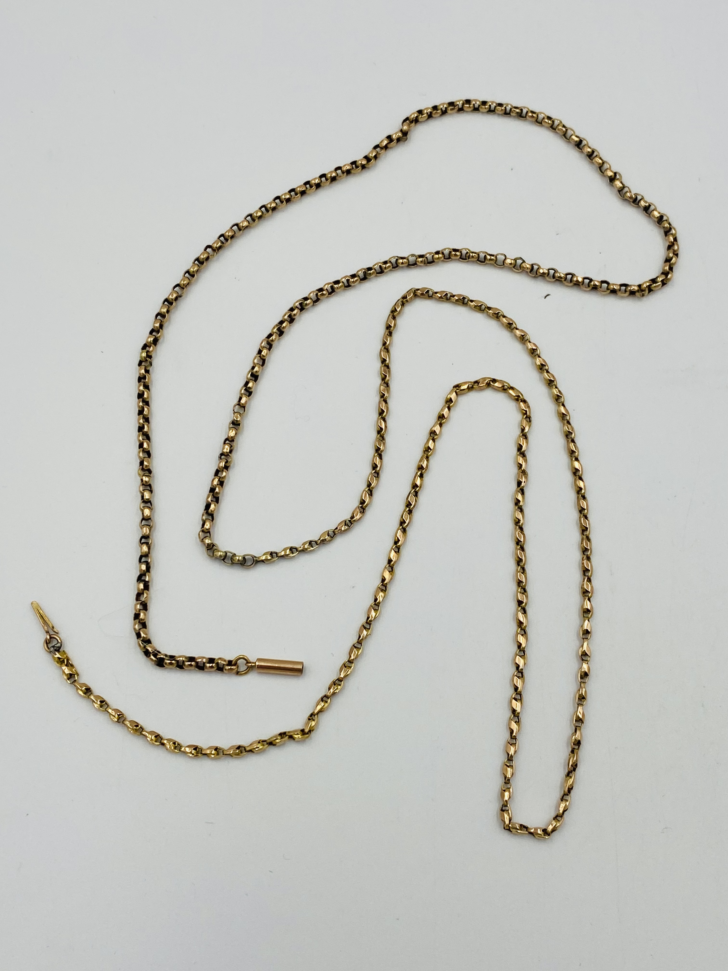 9ct gold necklace - Image 2 of 2