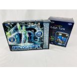 Boxed HolograFX set; together with a colour changing jellyfish tank