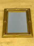 Gilt framed mirror