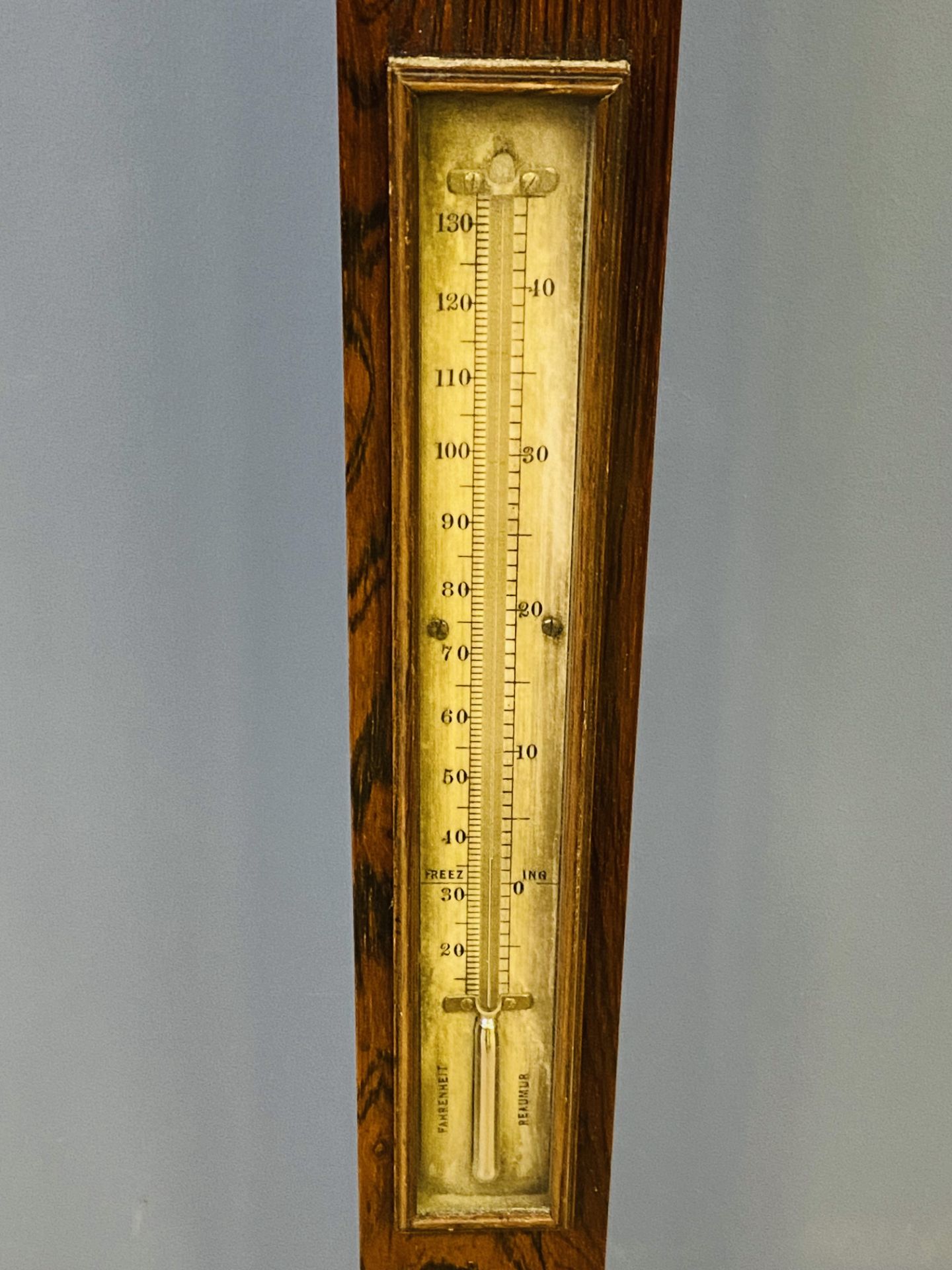 19th century rosewood stick barometer - Image 5 of 6
