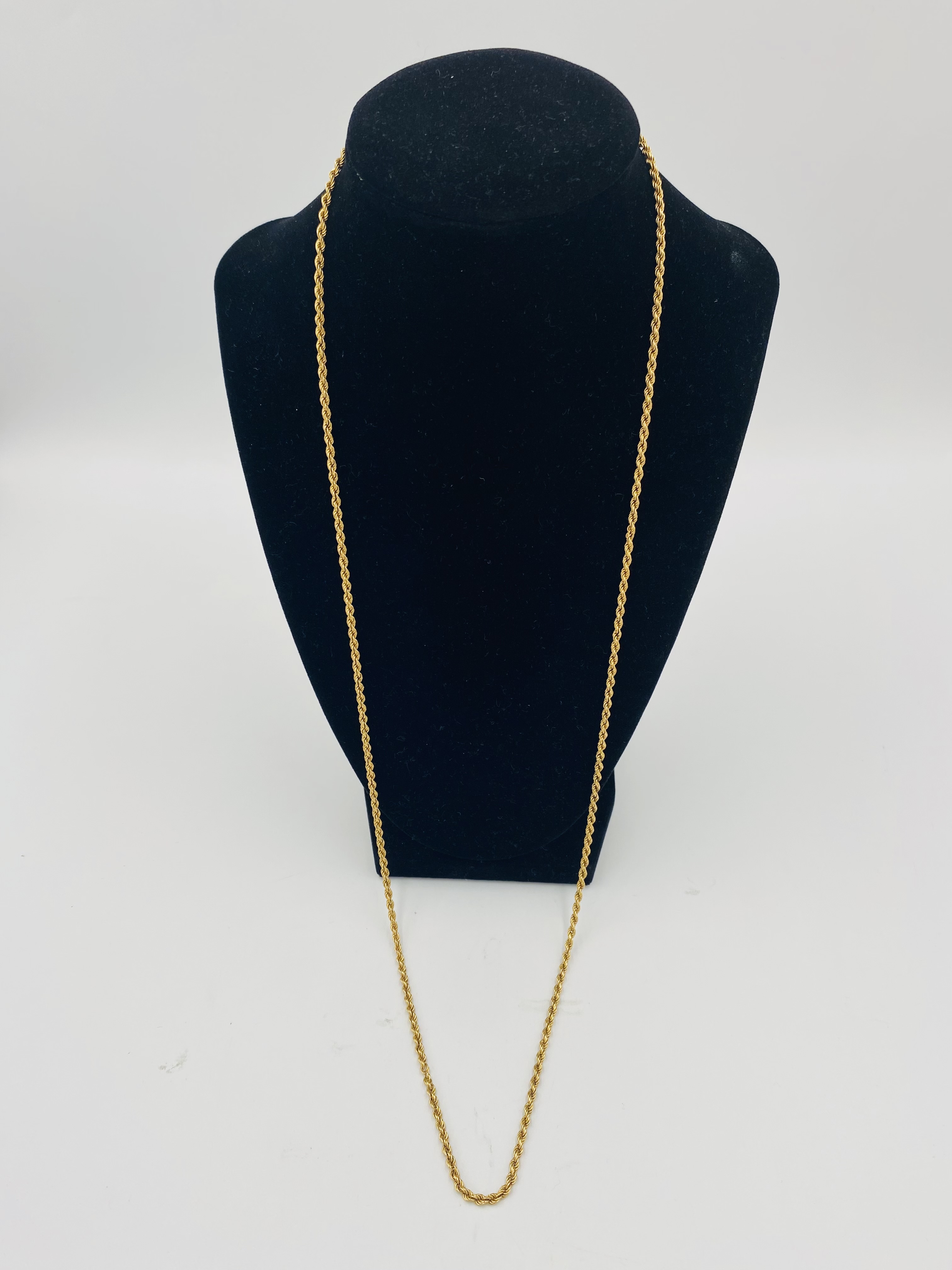 18ct gold necklace - Image 4 of 4