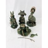 Four Good Directions Beatrix Potter figures