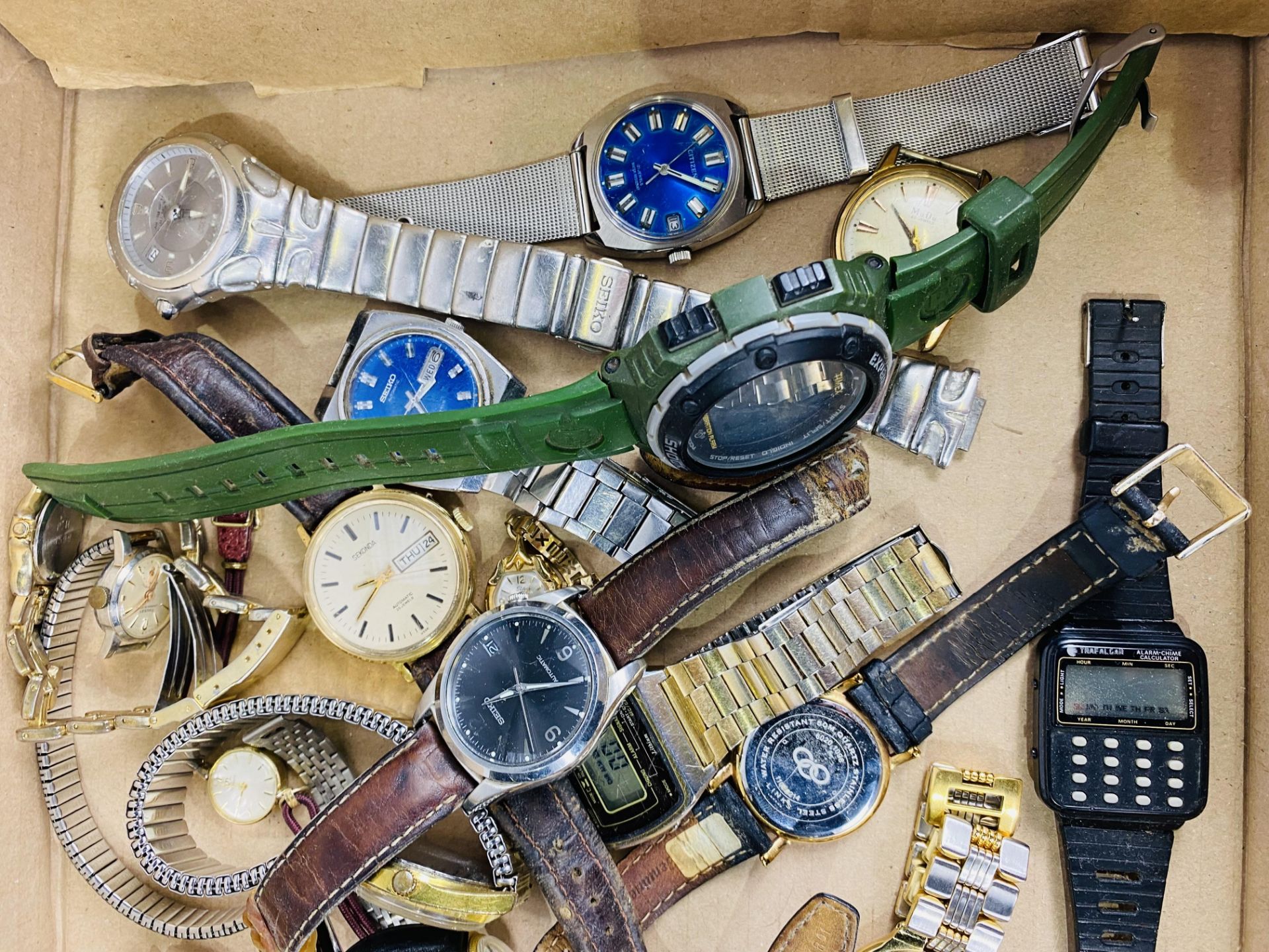 Quantity of watches to include Seiko. - Image 2 of 3