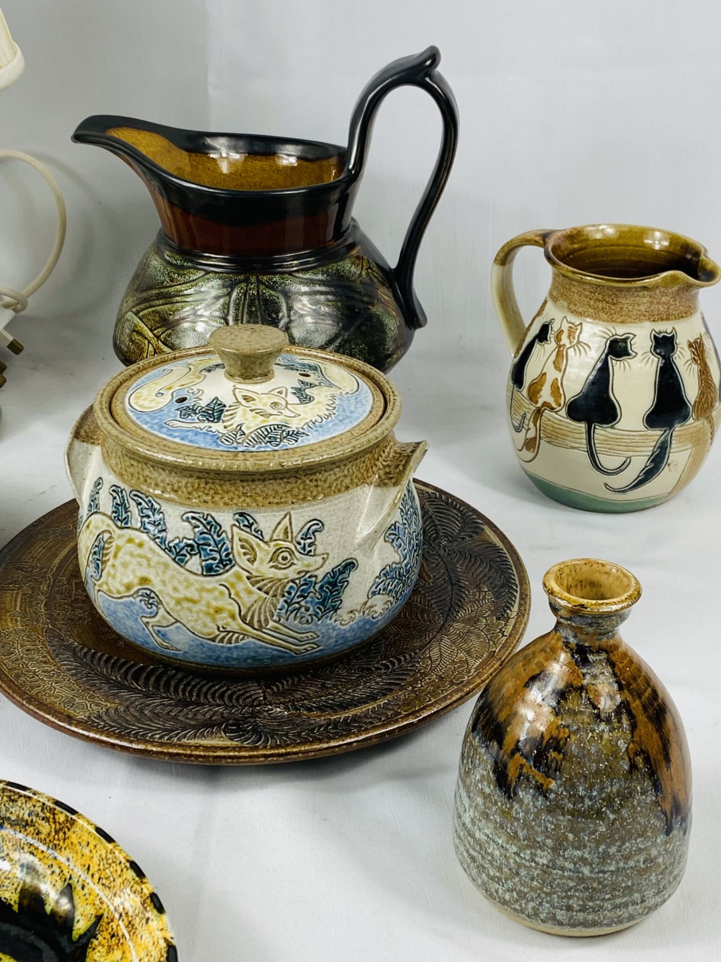 Four items of Michael Mosse LLanbrynmair studio pottery - Image 2 of 5