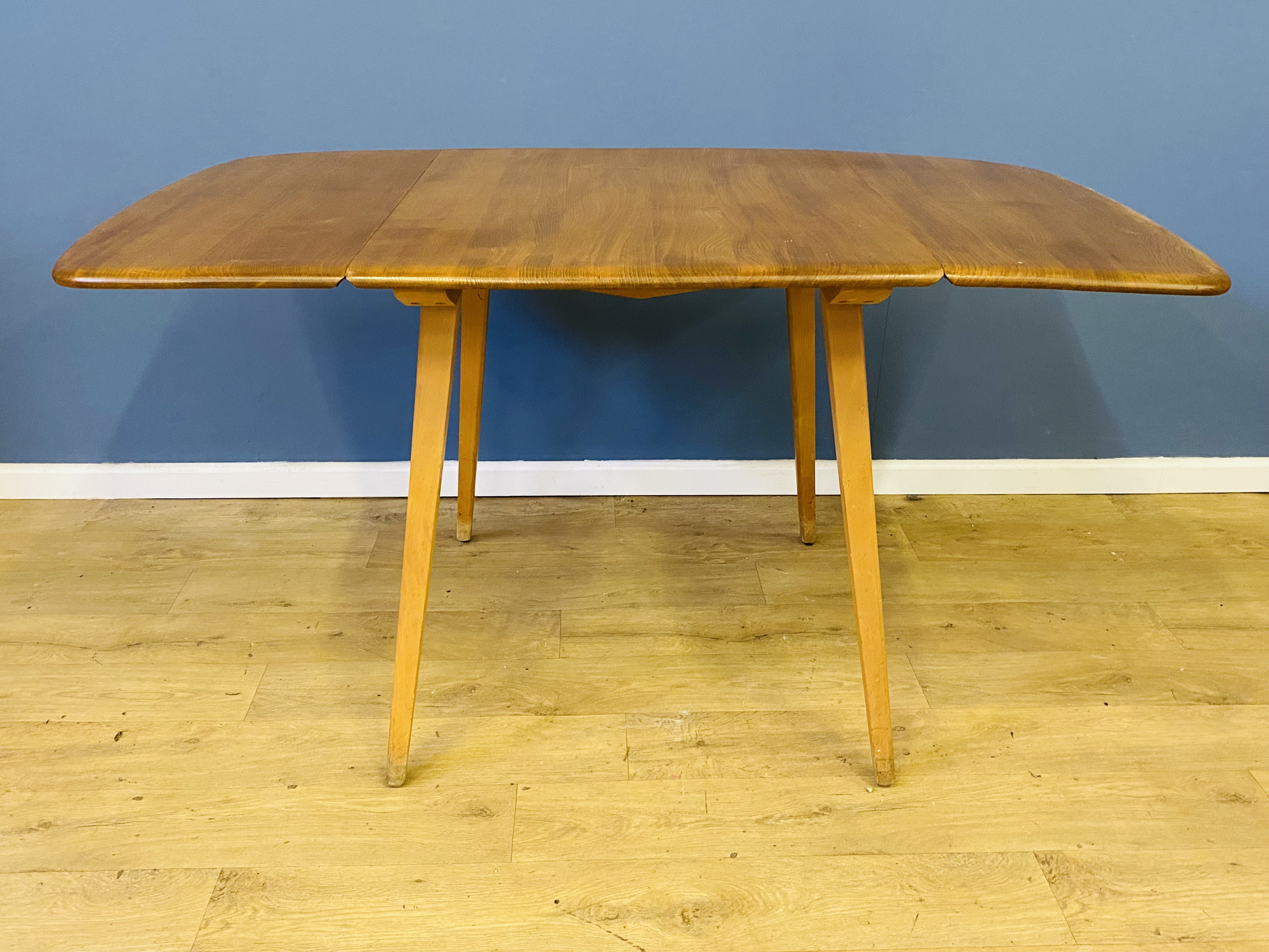 Ercol drop leaf dining table - Image 2 of 5