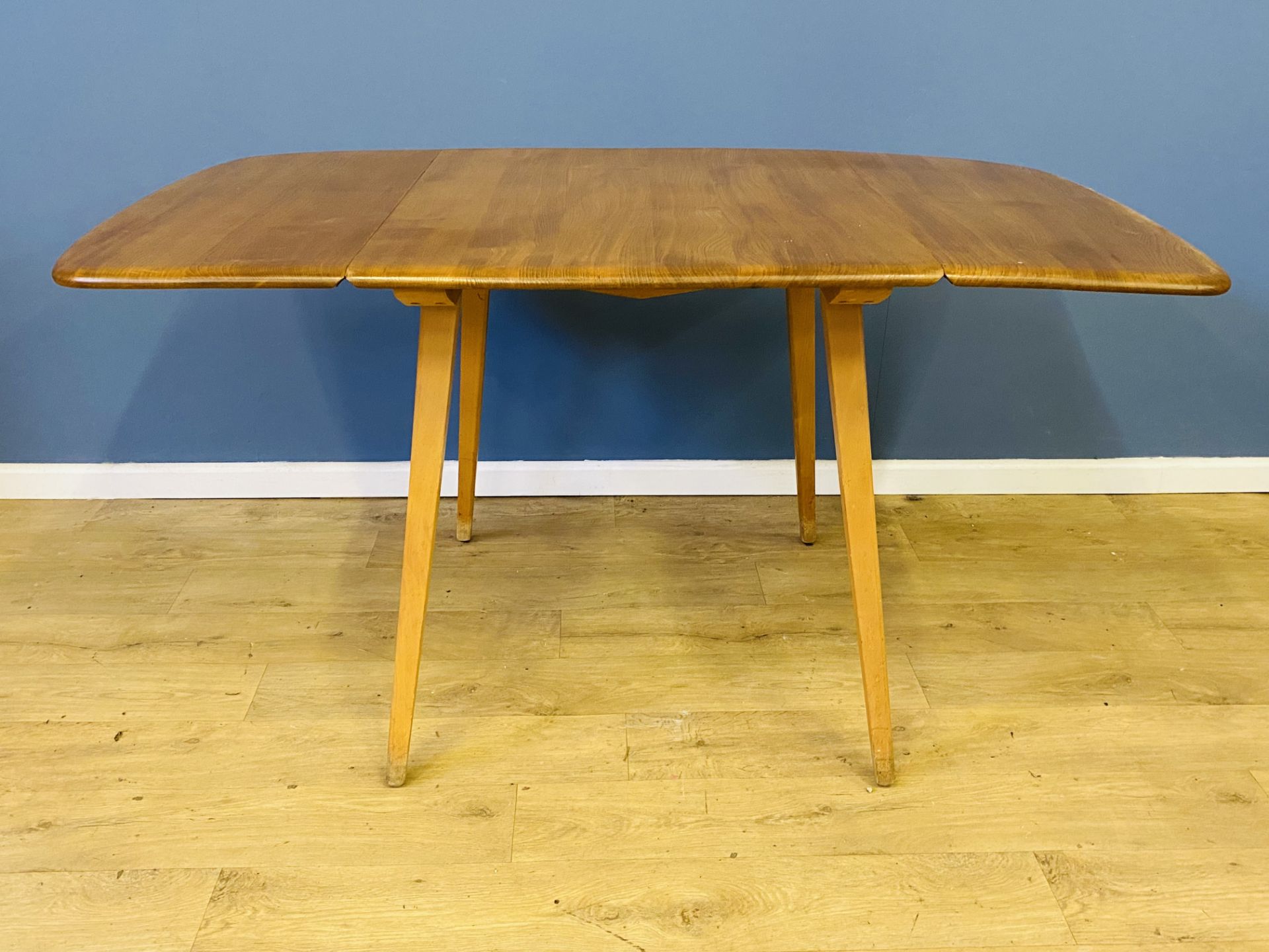 Ercol drop leaf dining table - Image 2 of 5