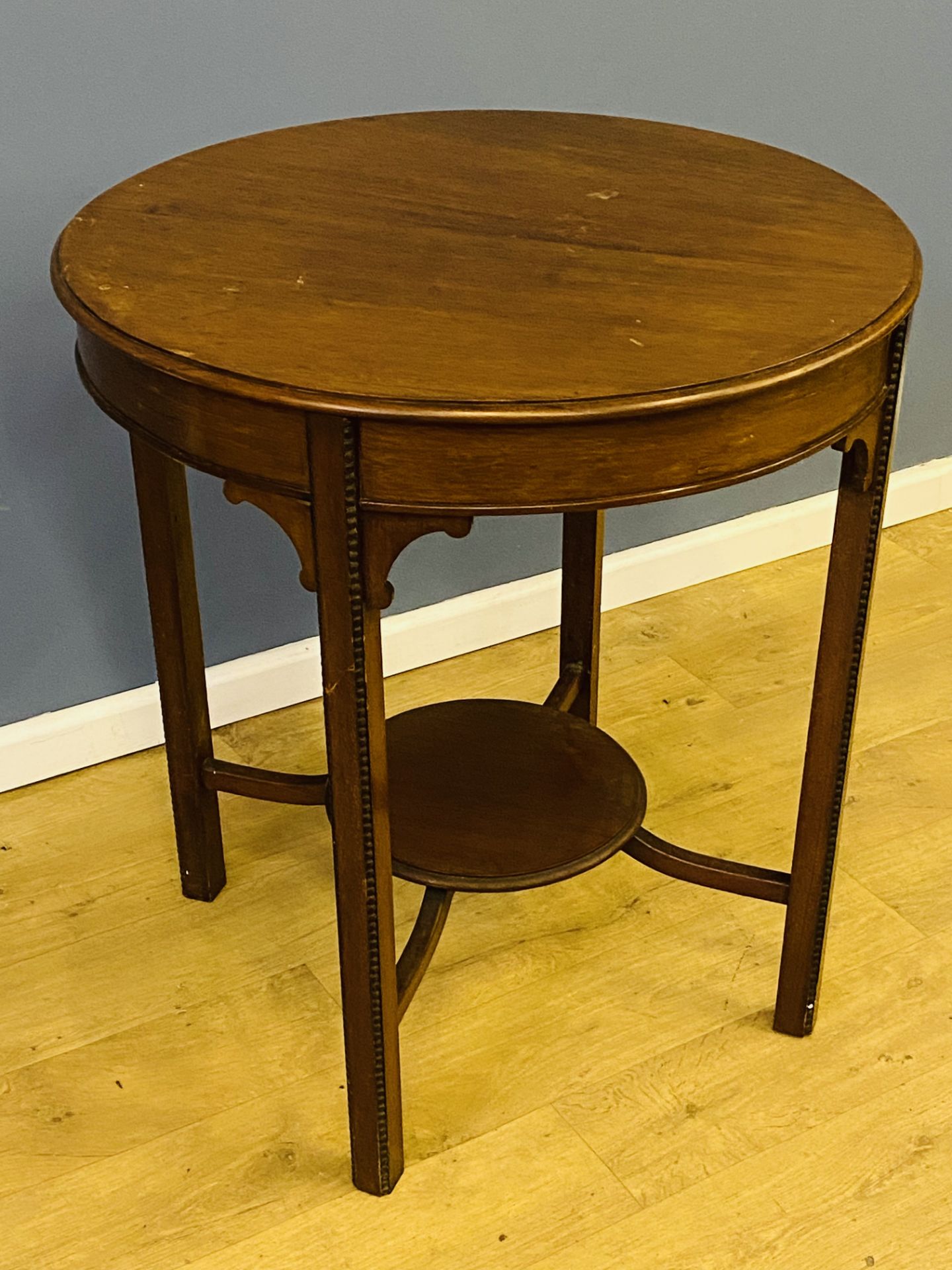 Victorian circular mahogany table - Image 3 of 3
