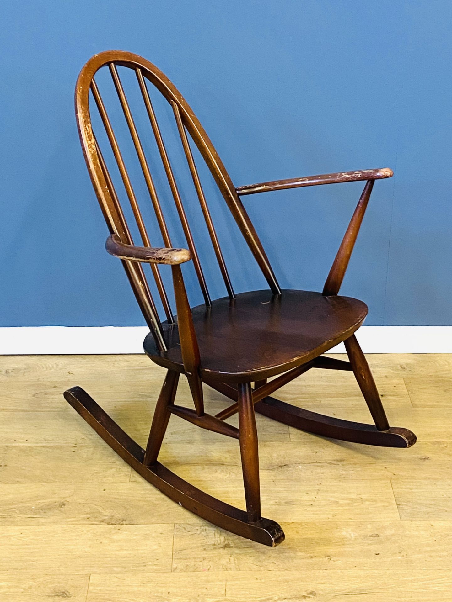 Ercol style childs rocking chair - Image 2 of 4