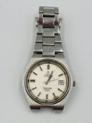 An Omega stainless steel Omega Seamaster Cosmic 2000 Automatic