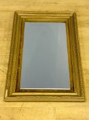 Gilt framed mirror