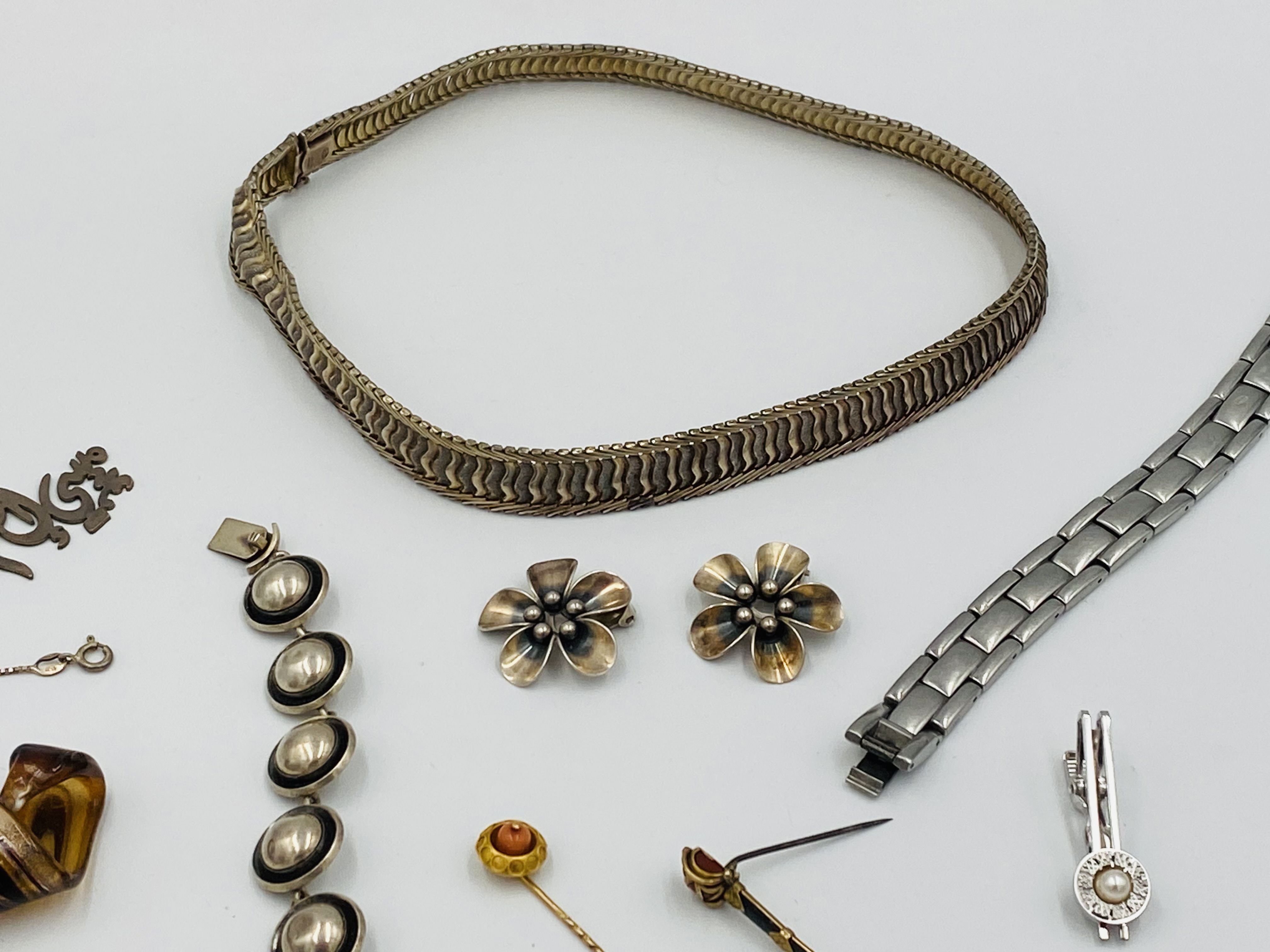 Quantity of N.E.From Danish silver jewellery and other items - Image 2 of 6