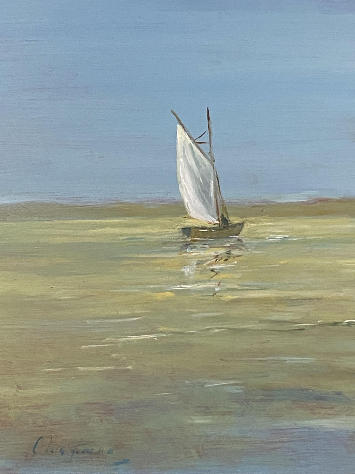 Michael Chapman, framed oil on board - Image 3 of 4