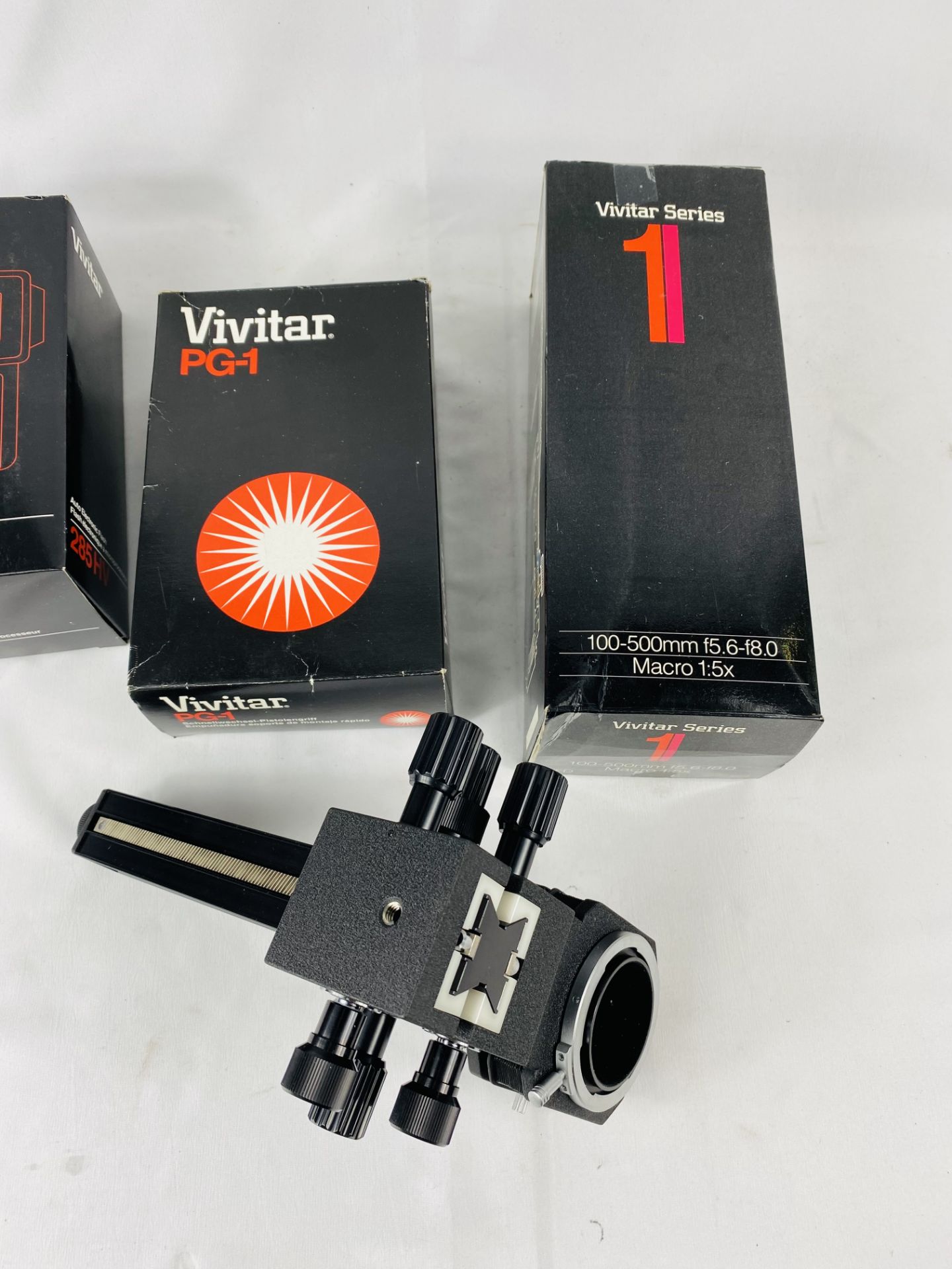 Vivitar macro lens and other camera accessories - Image 2 of 5