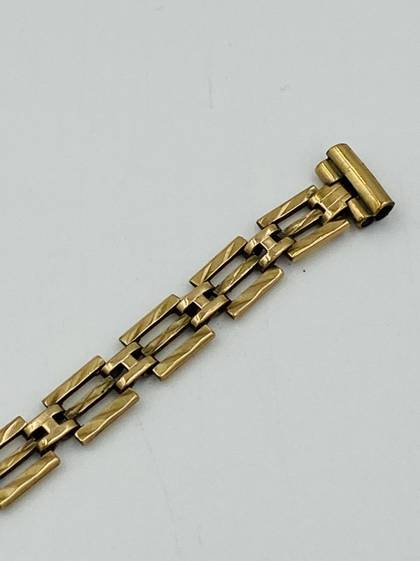 9ct gold bracelet - Bild 4 aus 5