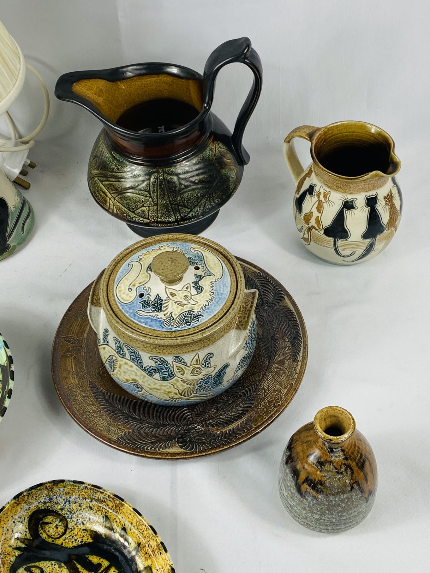 Four items of Michael Mosse LLanbrynmair studio pottery - Image 4 of 5