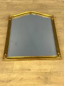 Gilt edged mirror