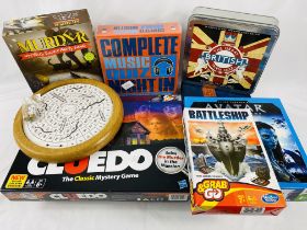 Quantity of board games