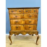 18th century walnut chest of drawers