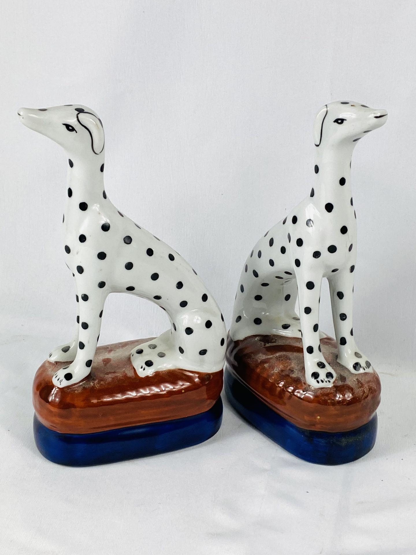 Pair of Staffordshire Dalmatians - Image 3 of 3