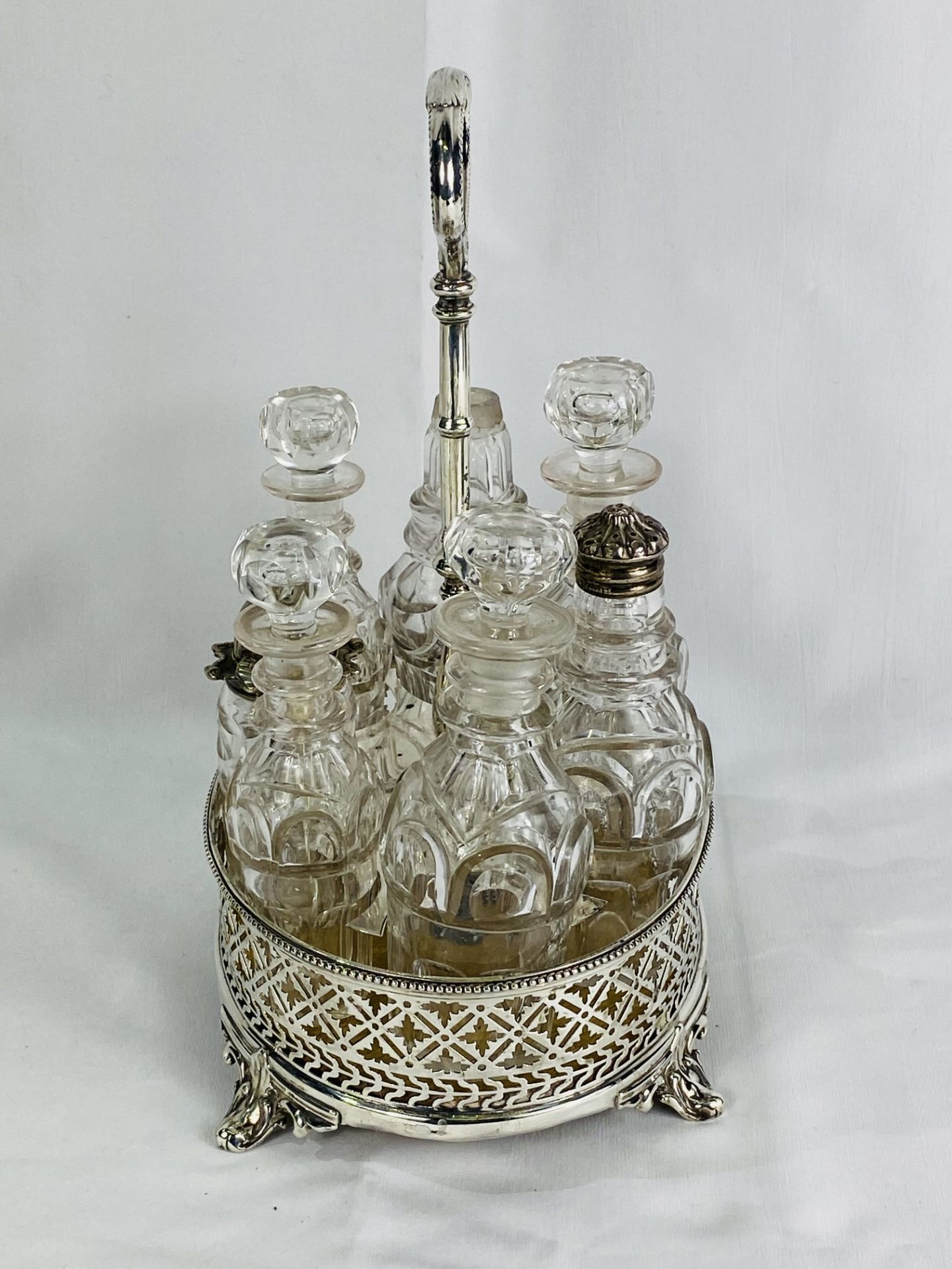 Silver condiment set - Image 4 of 4