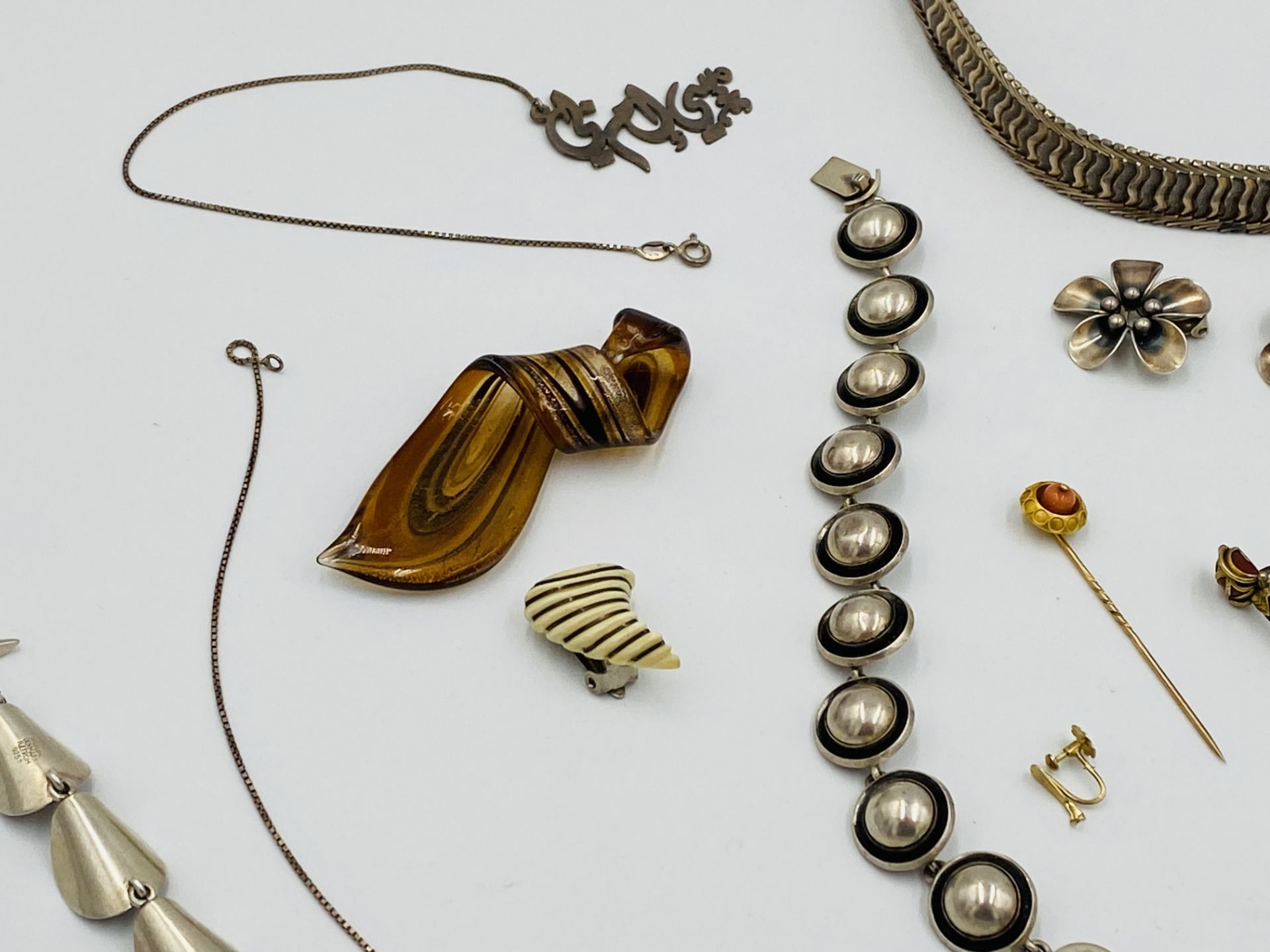 Quantity of N.E.From Danish silver jewellery and other items - Image 3 of 6