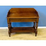 Victorian mahogany washstand