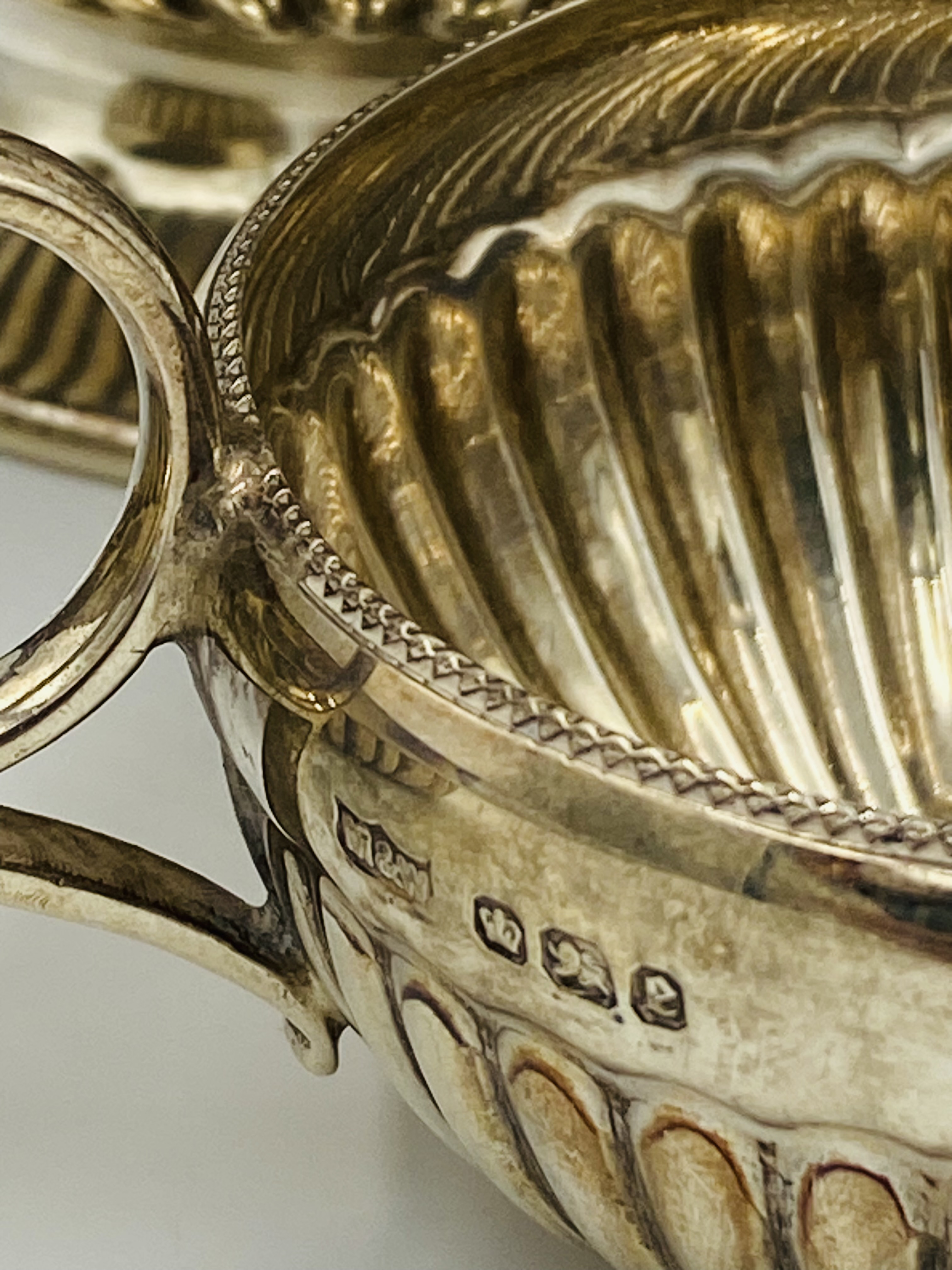 A Mappin & Webb silver batchelor's tea set - Image 6 of 6