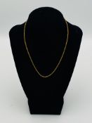 18ct gold necklace