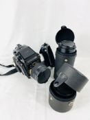 Mamia 64Y 1000S camera and lenses