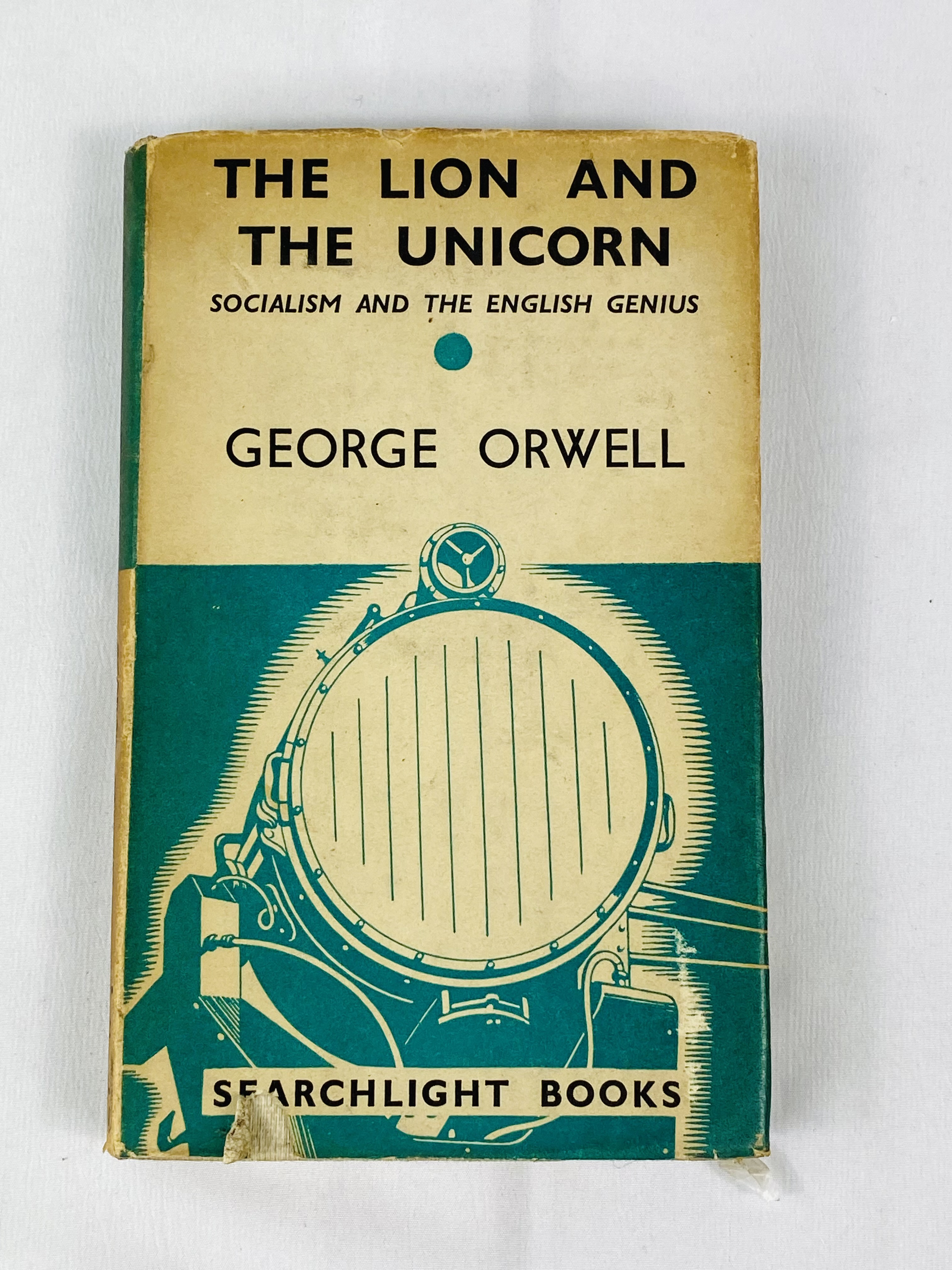 George Orwell, The Lion and the Unicorn, Searchlight Books No. 1, 1st edition
