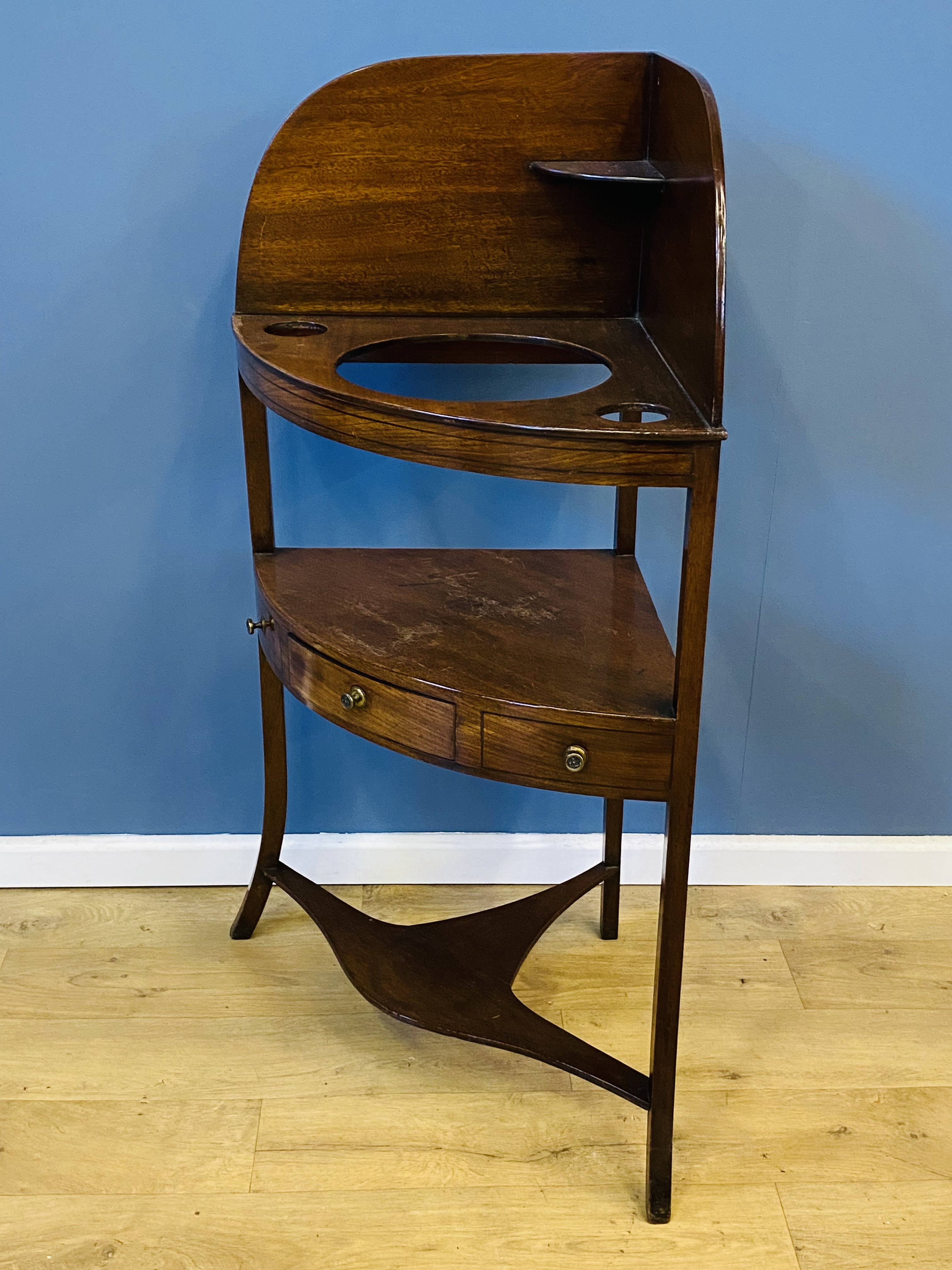 19th century corner washstand - Image 4 of 4