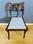 Beech framed dining chair