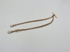 9ct gold fob chain