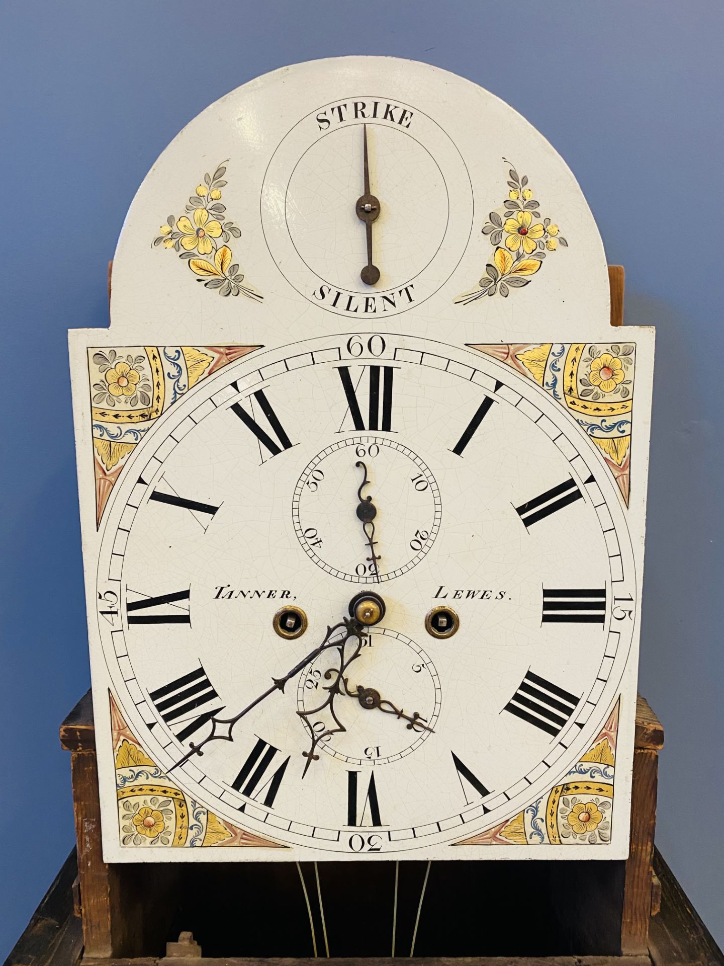 Victorian mahogany long case clock - Bild 6 aus 9