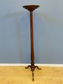 19th century mahogany torchere