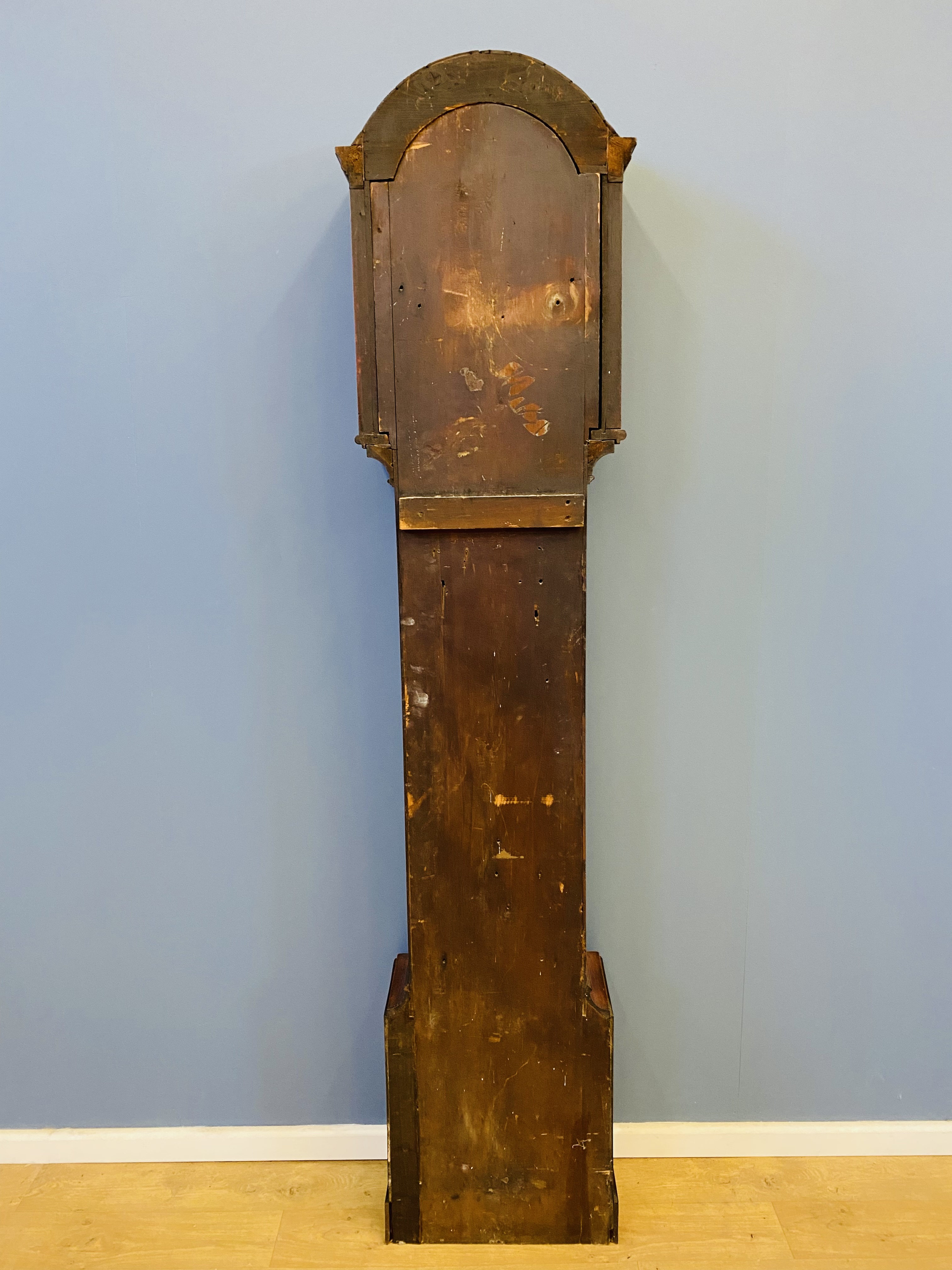 Victorian mahogany long case clock - Image 9 of 9