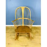 Ercol spindle back rocking chair