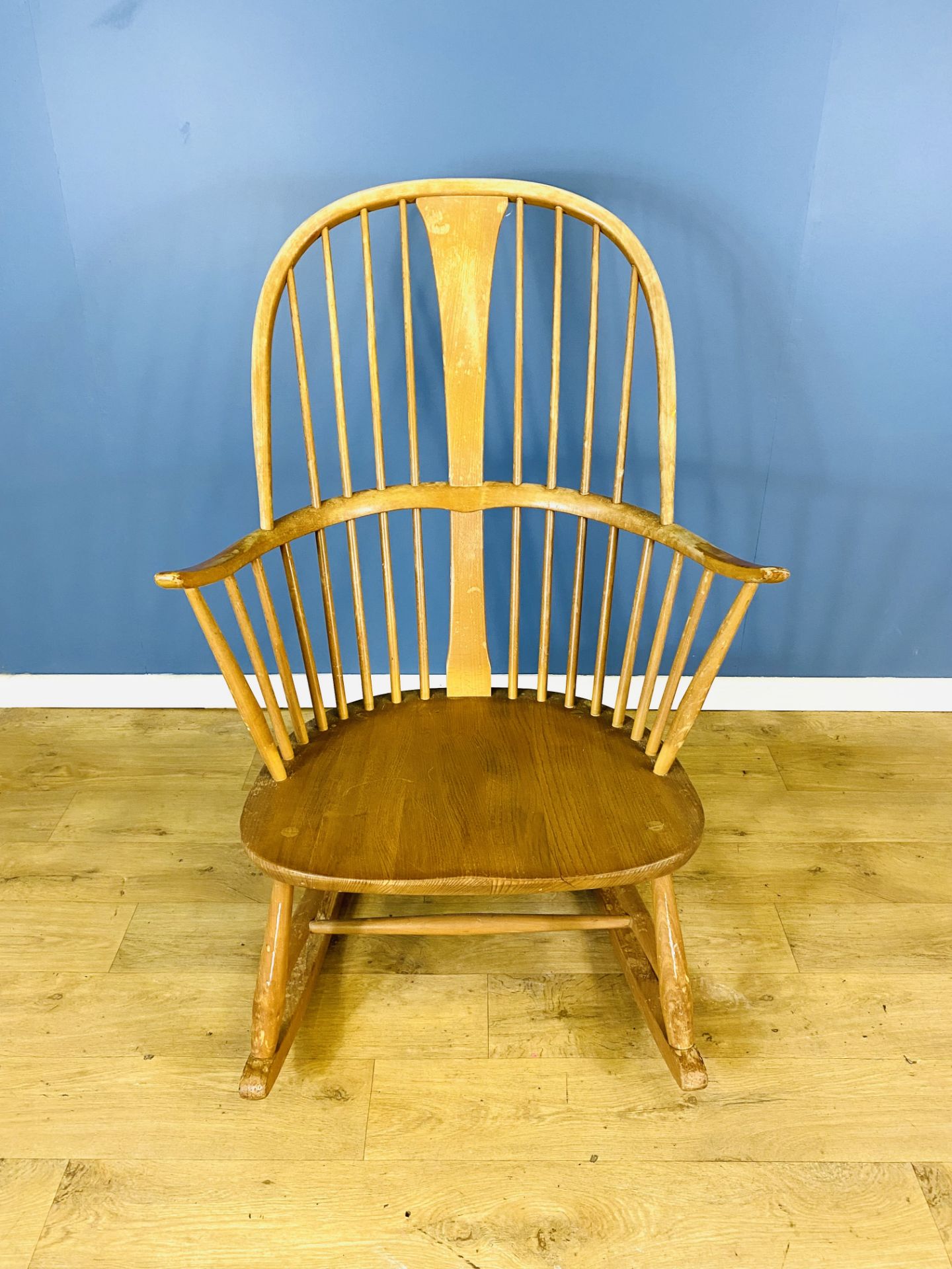 Ercol spindle back rocking chair