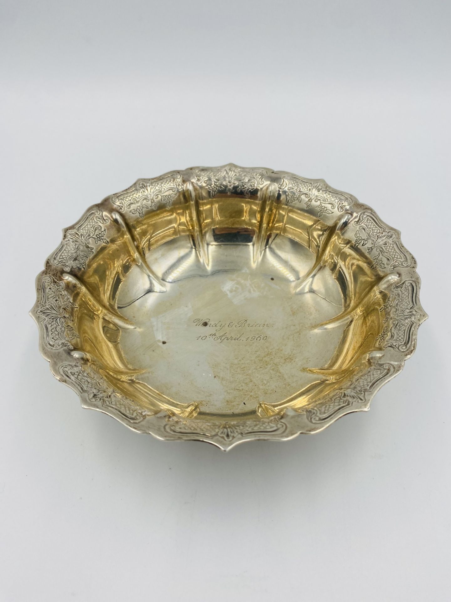 Mappin & Webb silver bowl - Bild 4 aus 4