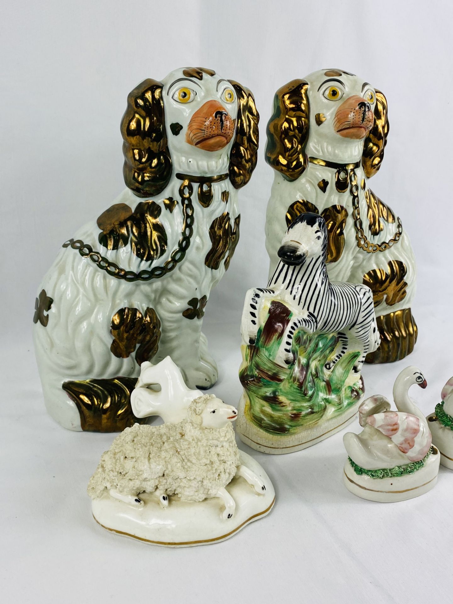 A collection of 19th century Staffordshire - Image 4 of 4