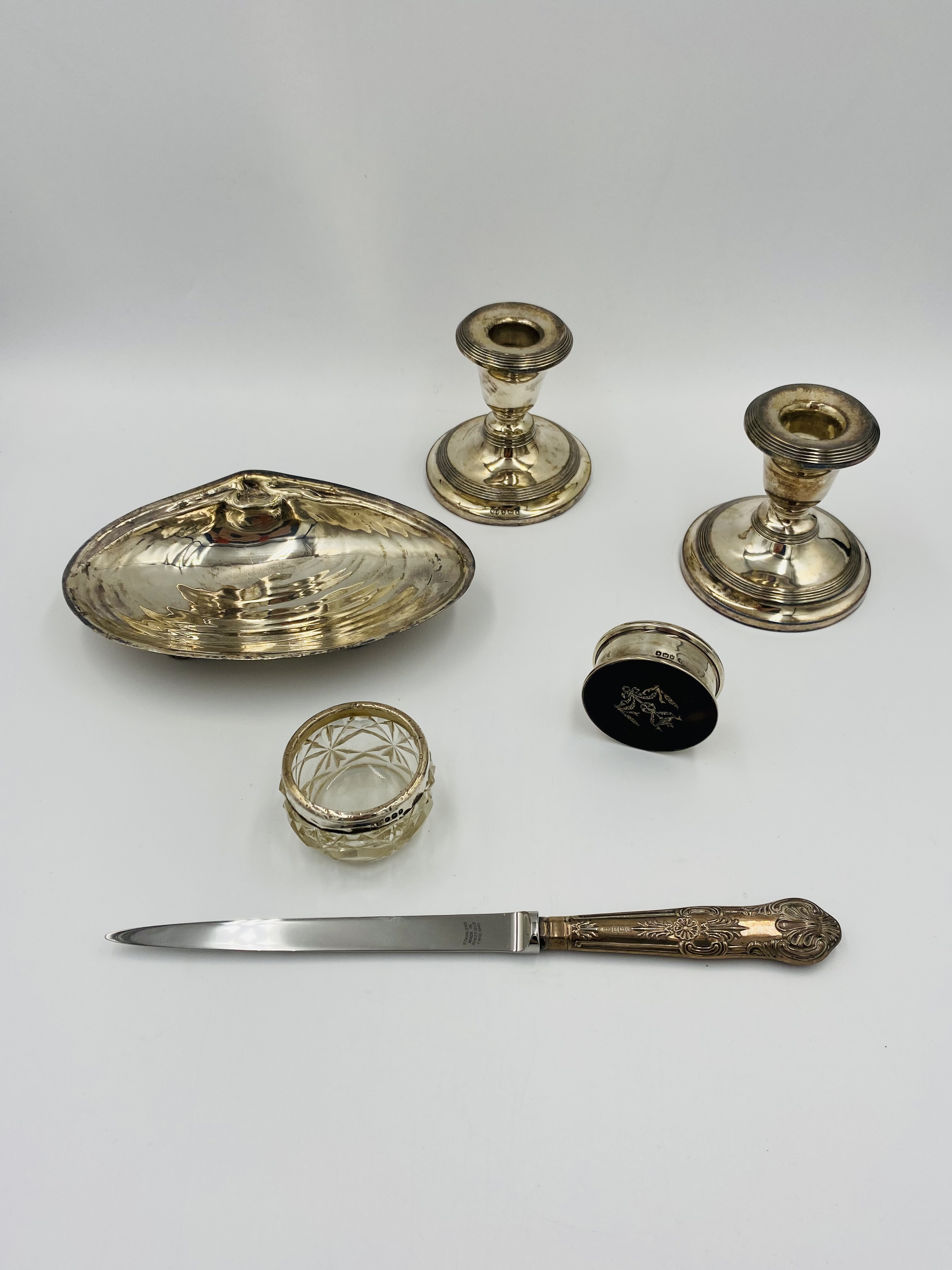 A quantity of silver items - Image 2 of 4