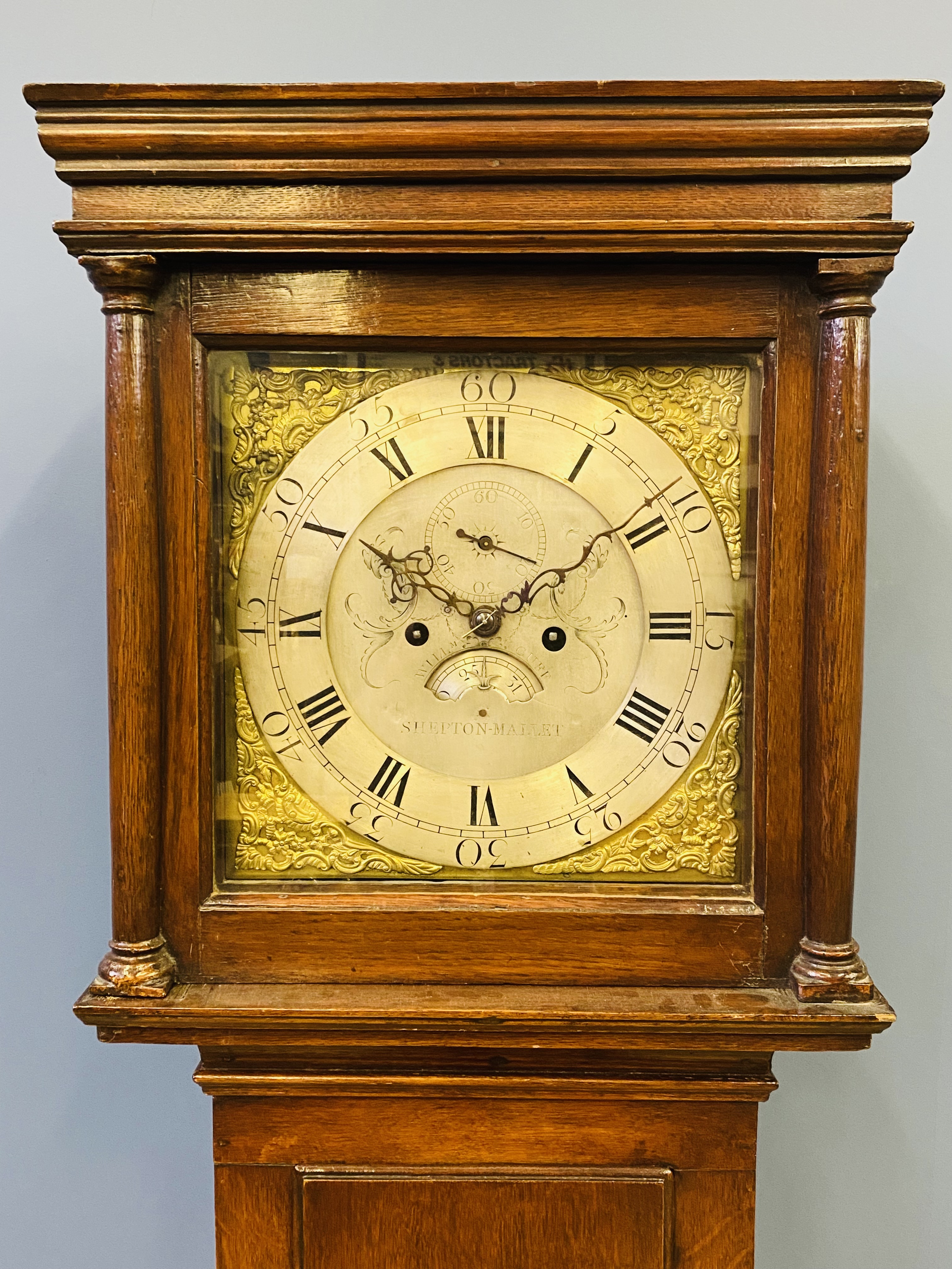 Early 19th century longcase clock - Image 5 of 10