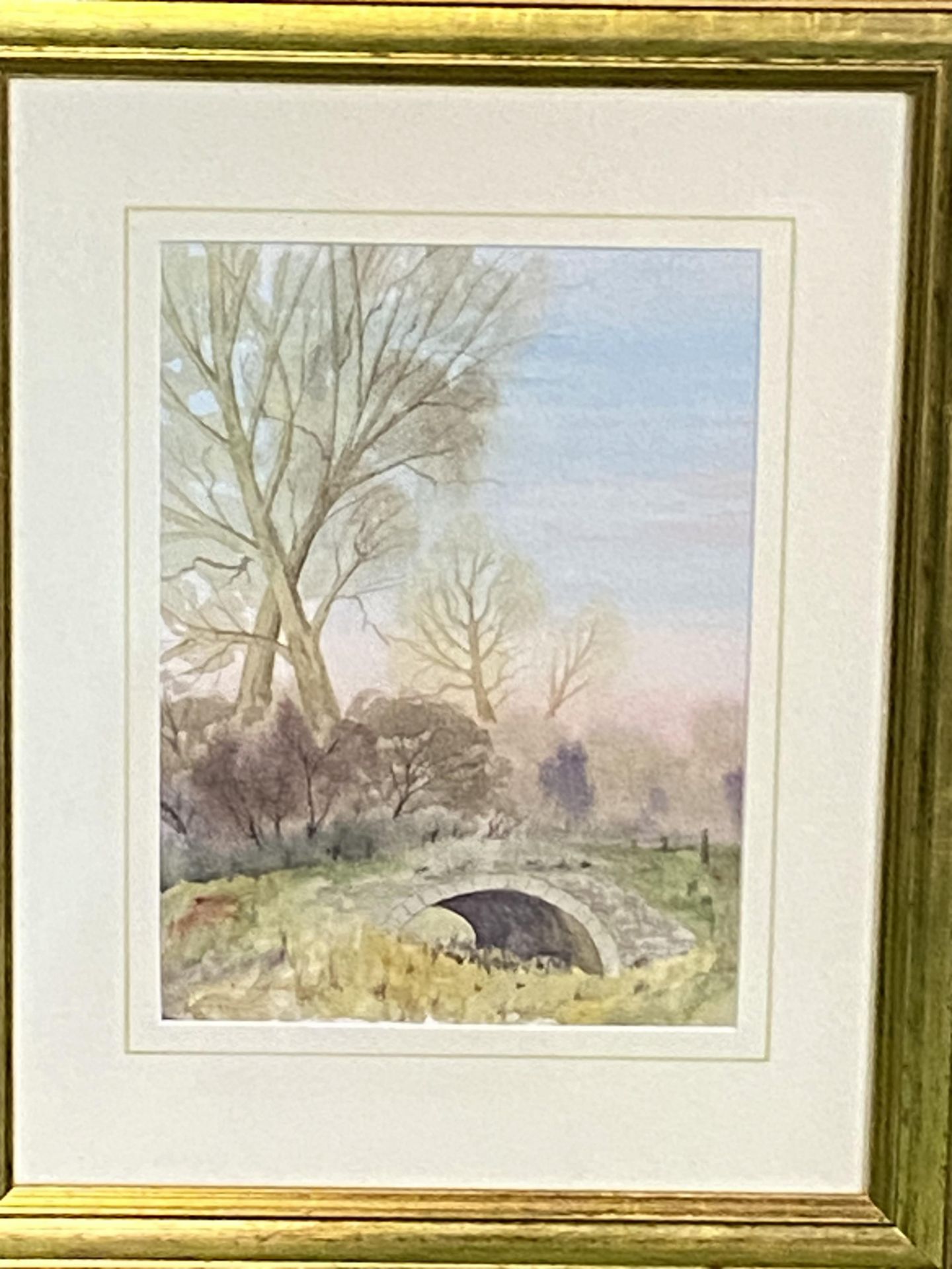 Framed and glazed watercolour by Ron Cosford - Image 3 of 3