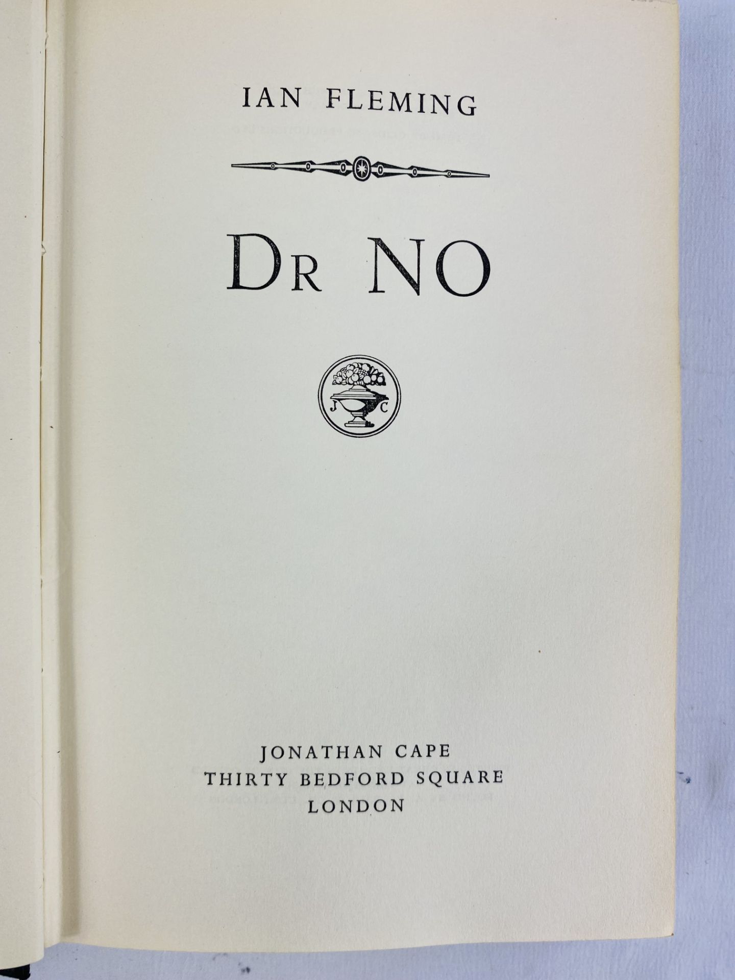Ian Fleming Dr. No first edition second edition - Image 4 of 6