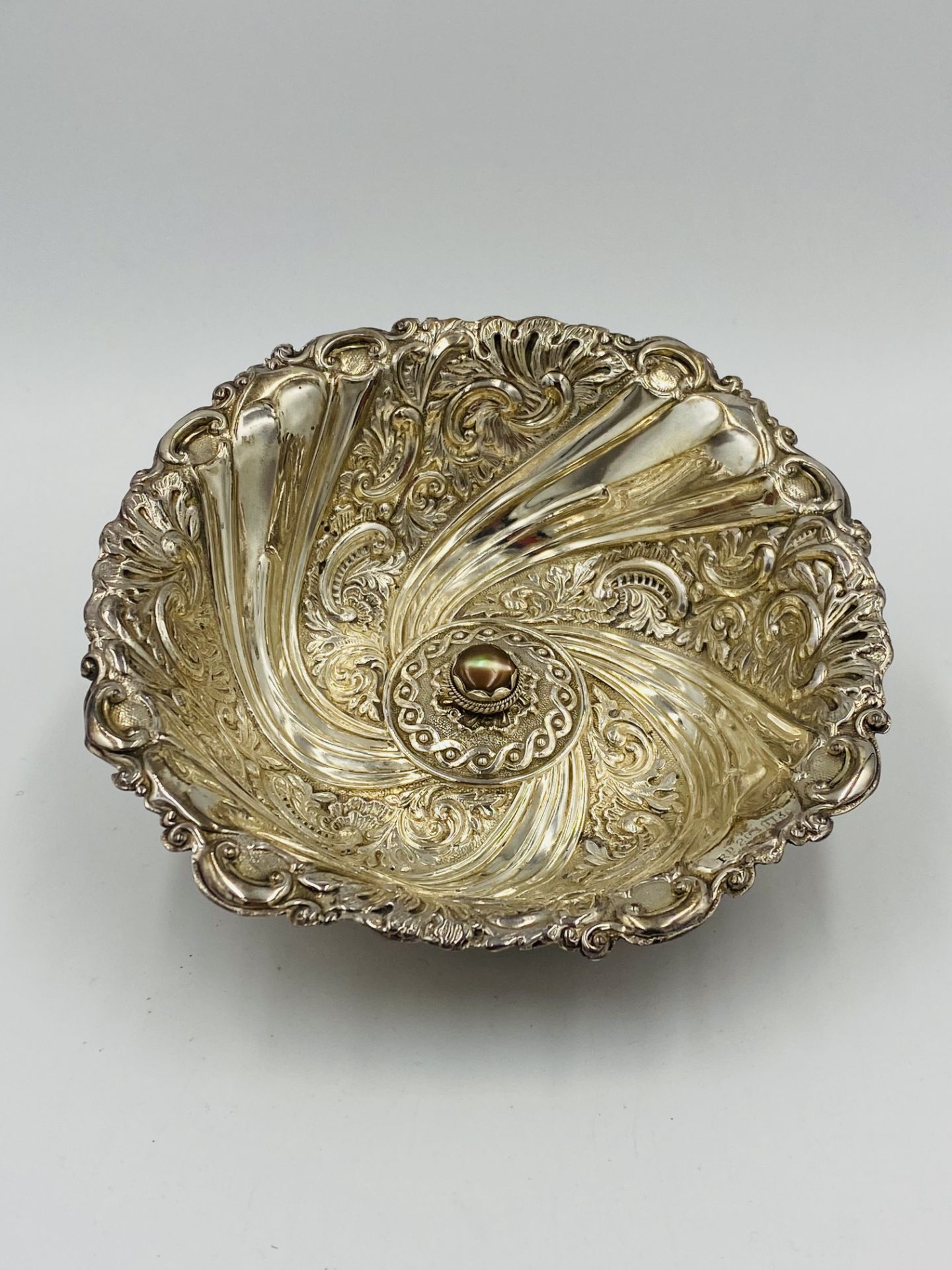 Hallmarked silver dish - Image 2 of 5