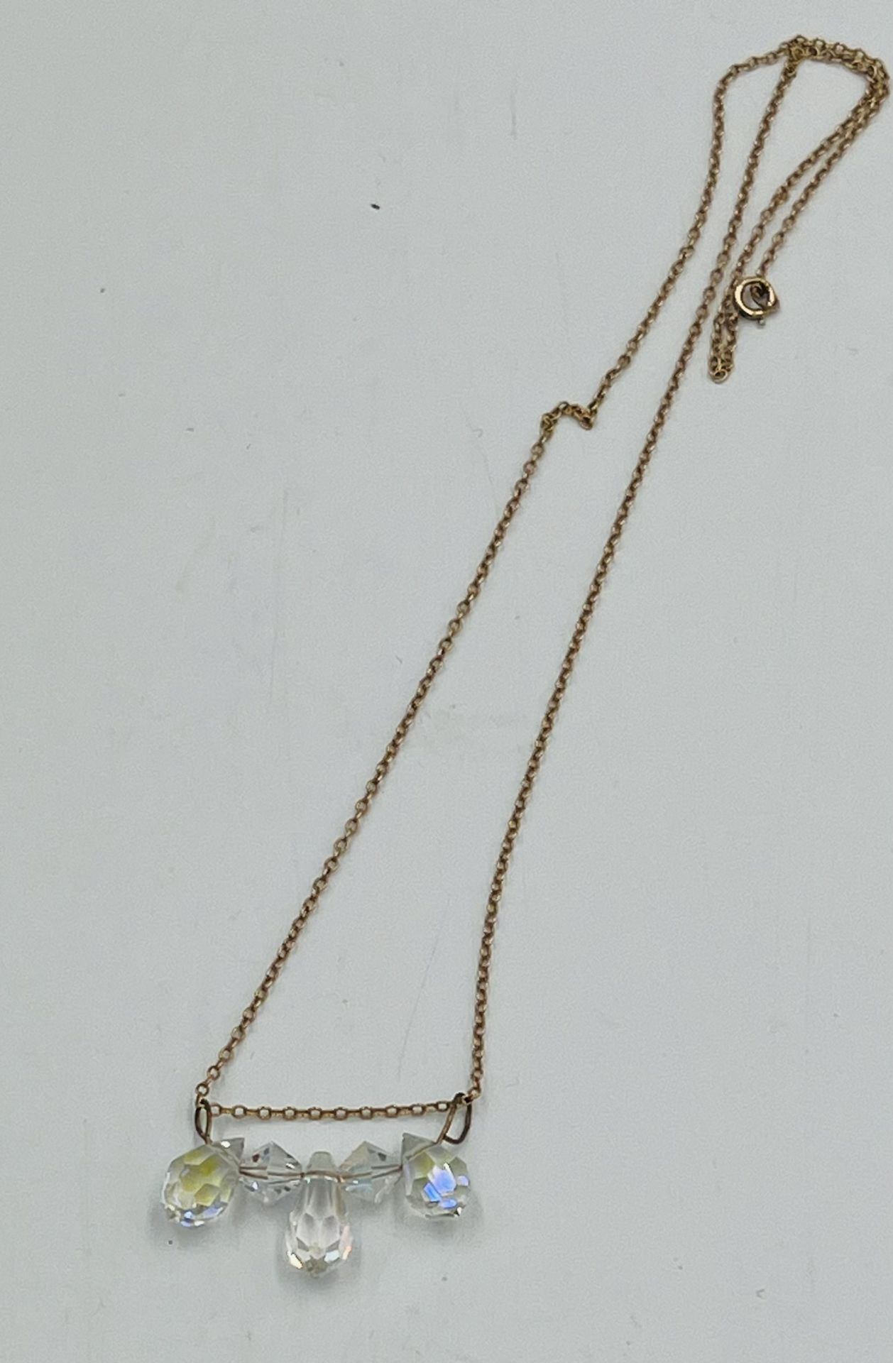 9ct gold chain with pendant