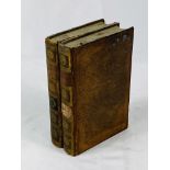 The History of England by David Hume Esq, volume II and Index, leather bound Cooke's edition.